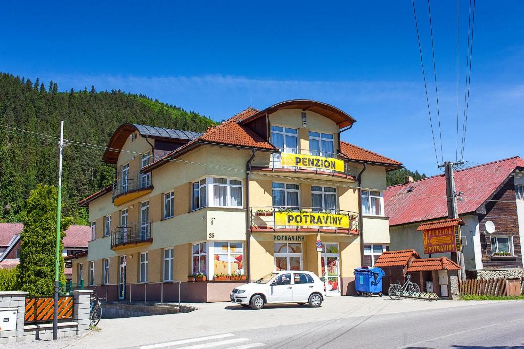 Penzion Centrum Oravsky Biely Potok Esterno foto