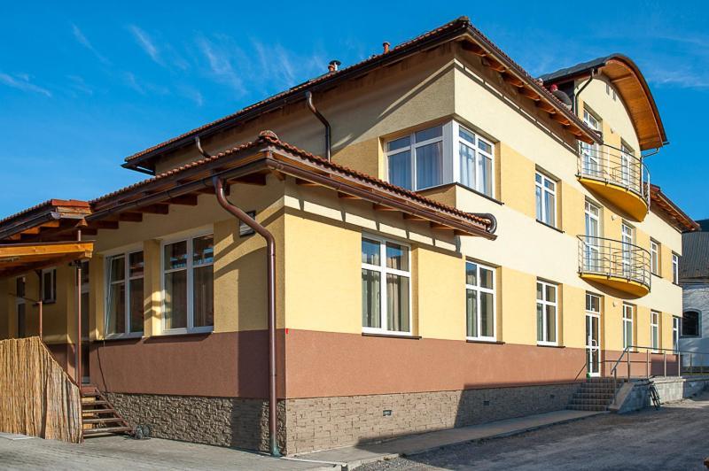 Penzion Centrum Oravsky Biely Potok Esterno foto